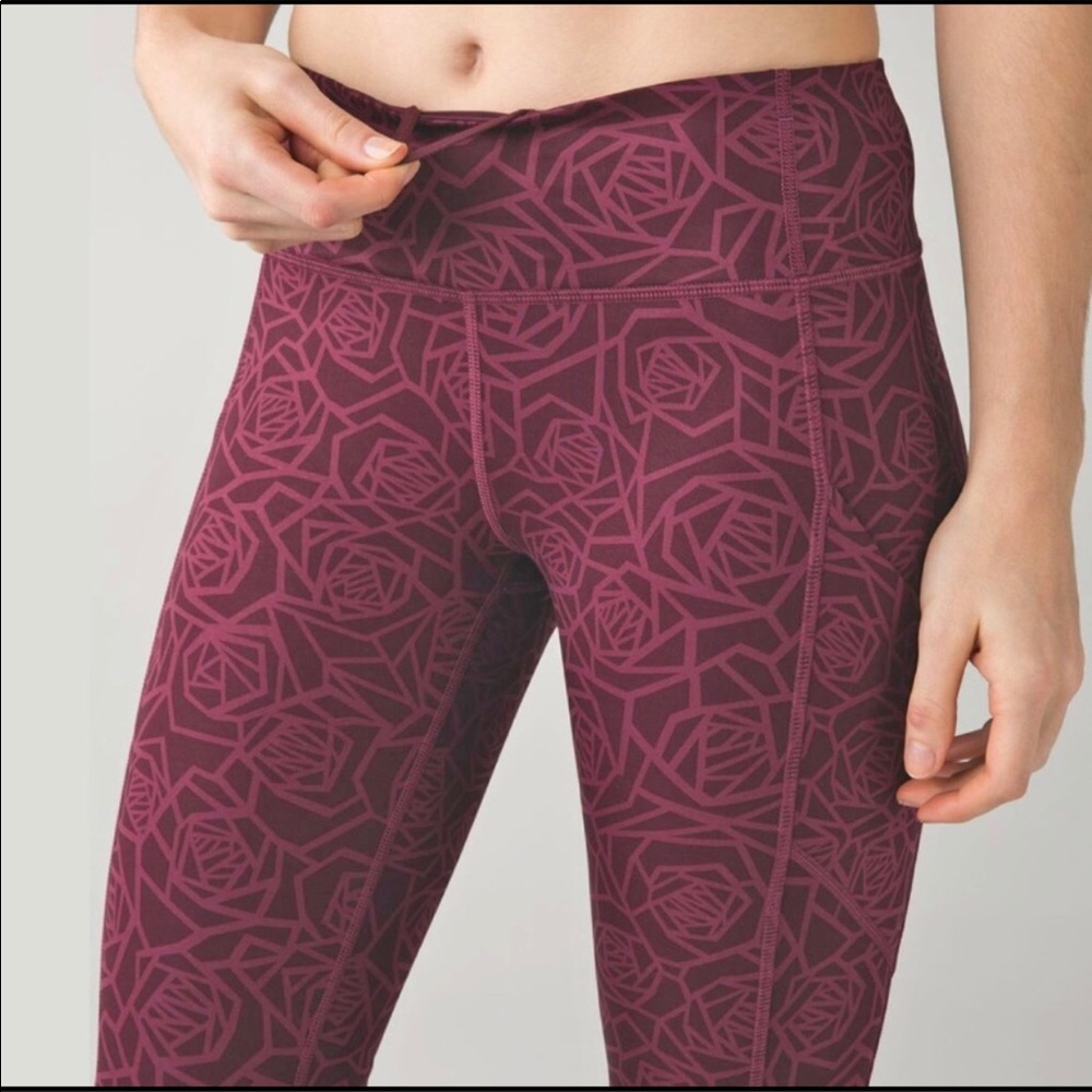 Lululemon rose leggings 6 Fullux